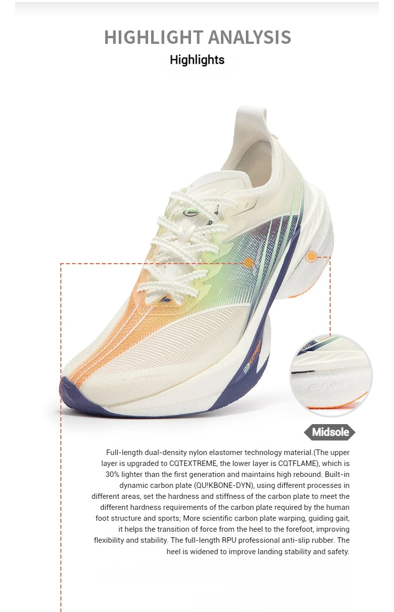 2.0 Men Women Running Sports Shoes Carbon Plate Racing Marathon Rebound Cushioning Male Sneakers 672432201
