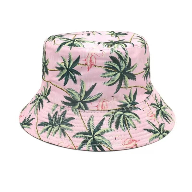 Wholesale New Bob Summer Bucket Hats Reversible Men Ladies Cotton Outdoor Sports Pull Up Fashion Panama Sun Hat Gift Wine Party