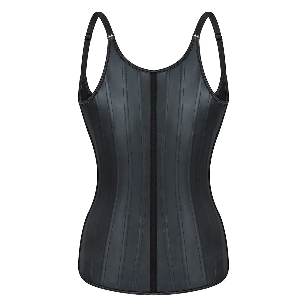 Women Latex Waist Trainer Women Binders Shapers Modeling Strap Corset Colombian Girdles Body Shapewear Faja Shape Sport Vest