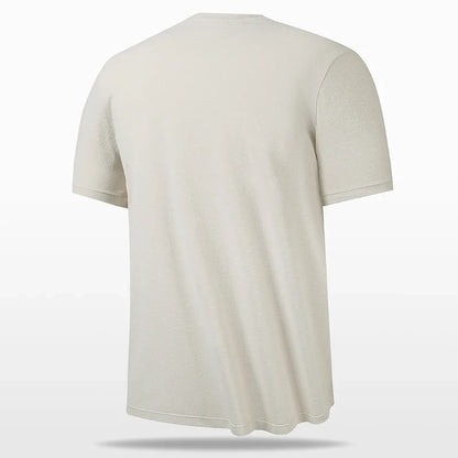 High Quality Men's Outdoor Hiking Running Weight Loss Fitness Sports Quick Drying T-Shirt Ice Silk Breathable Sweatshirt