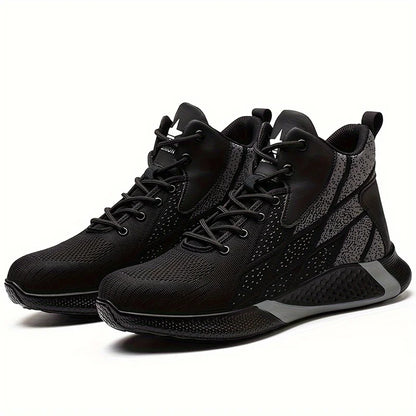 Anti-Smash Anti-Puncture Safety Shoes Men For Work Sneakers Women Men Steel Toe Work Shoes Security Protective Shoes Lightweight