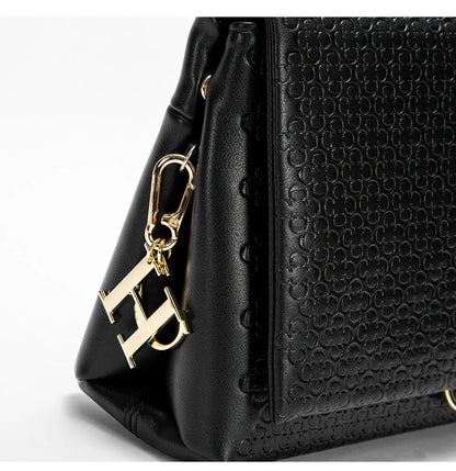 Women's Bag Popular Vintage Style Fashion Classic Printed Female Shoulder Bag Simple and Elegant Basic Ladies Commuting Handbag