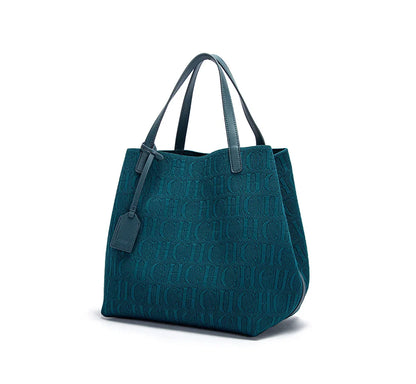 Fashionable Classic New Solid Color Outer Bag Women's Handbag Exquisite Craftsmanship Large Capacity Tote Bag