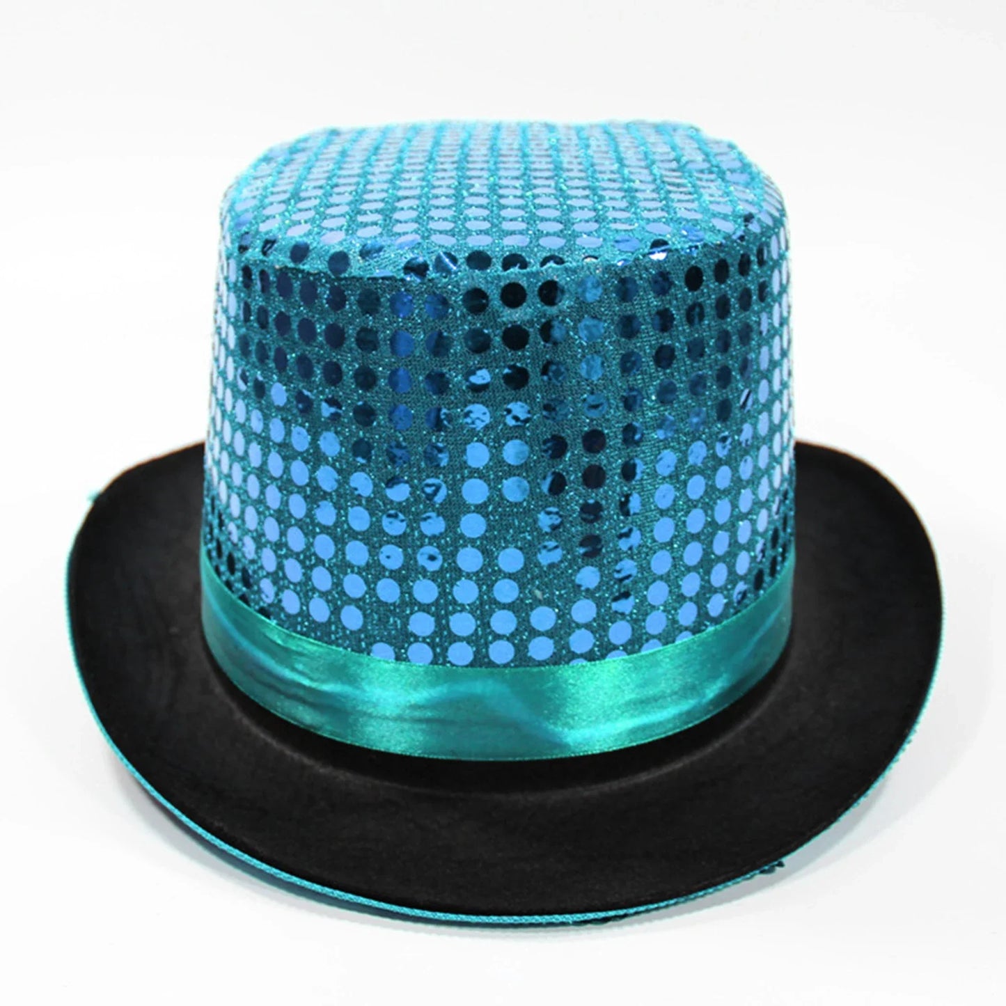 Magic Performance Hats British Style Fedora Glitter Jazz Caps Panama Evening Party Headwear for Women Men Gentleman Dancing Hat