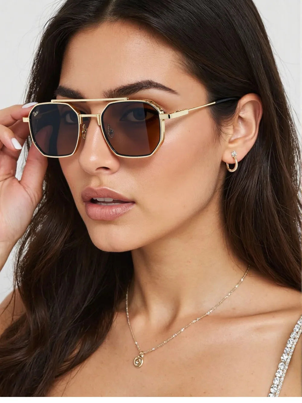 Fashion Square Sunglasses Women Trendy Vintage Glasses Luxury Sunglass Men Dropshipping Lunette Soleil Femme Zonnebrillen Dames