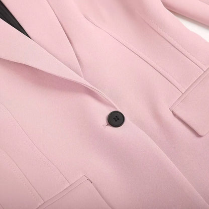 2026 New Office Women's Blazers & Jackets Fashion Slim Elegant Spring Women's Jacket Chic Young Commuter Warm Long Sleeve Blazer