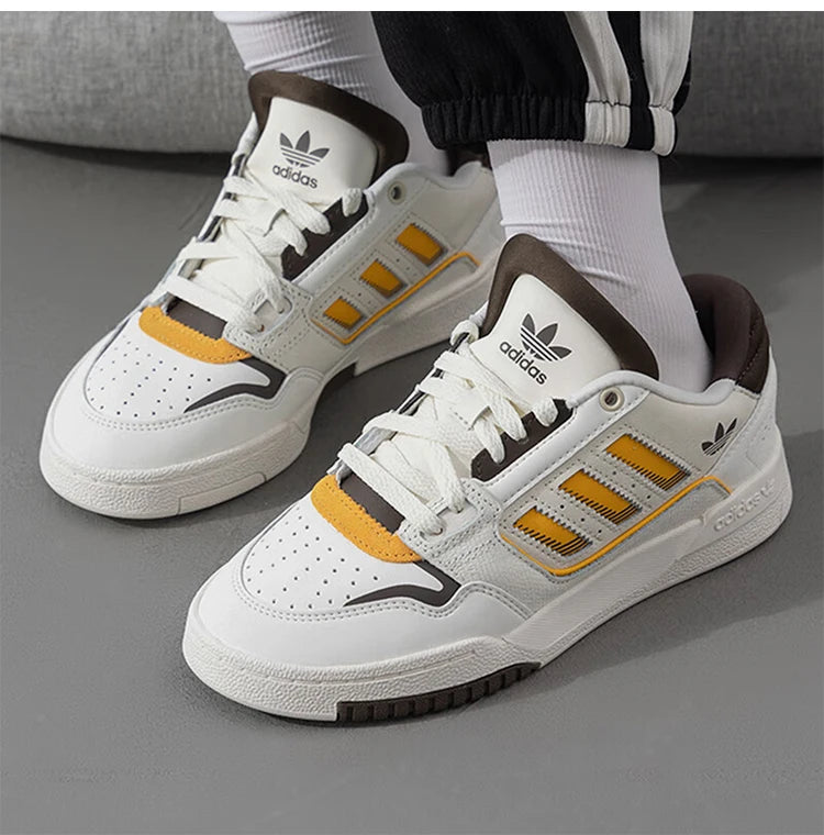 Official Authentic Three Stripes Unisex Retro Lace-Up Low-Top Sneakers JP5886