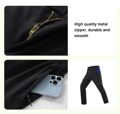 Hiking Pants Men Lightweight Travel Pants for Men Quick Dry Mens Fishing Pants Resistant Cargo Work Pants