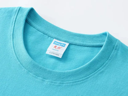 100% pure cotton high-quality brand round neck short sleeved men's 2026 summer fashion pony embroidery T-shirt casual sports top
