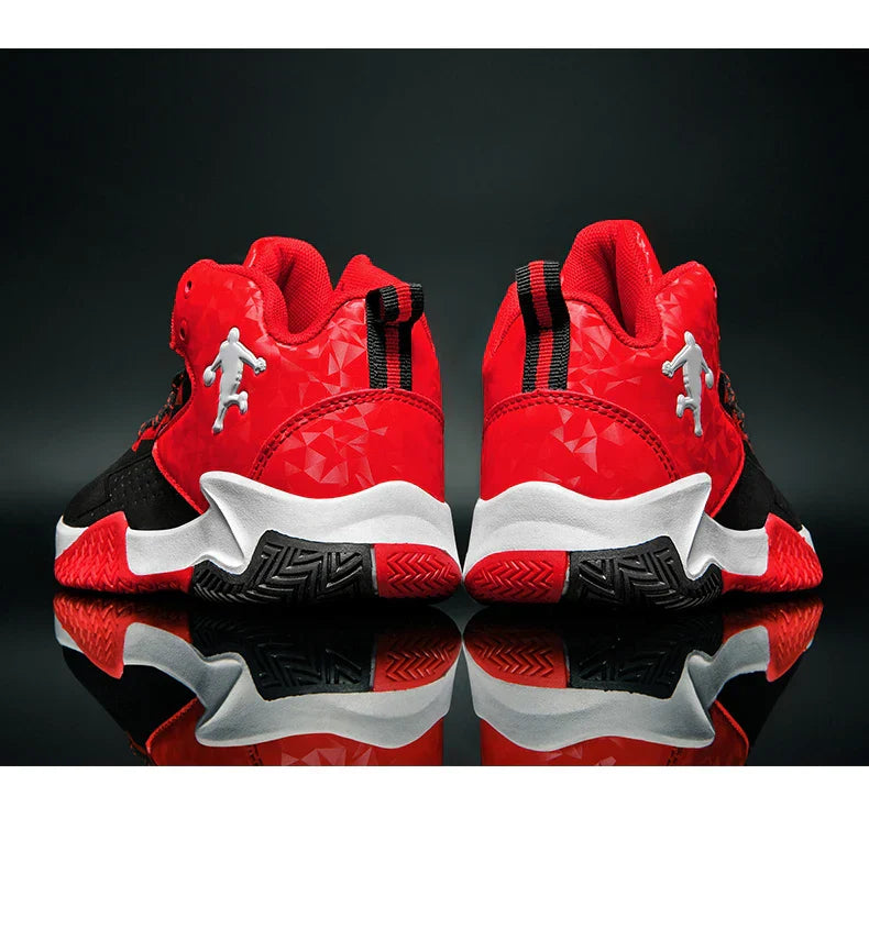 Children Basketball Shoes For Boys Girls Trainers High Top Sneakers Kids Training Shoes Outdoor Non-slip Children's Sports Shoes