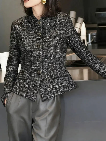 2025 Autumn Chic Temperament High-end Design Blazer for Women