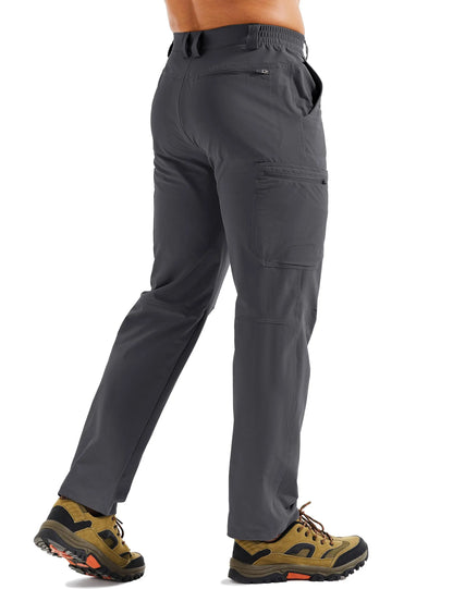 Men's Hiking Cargo Pants Summer Outdoor Lightweight Quick Dry Casual Water Resistant Fishing Work Stretch Pants
