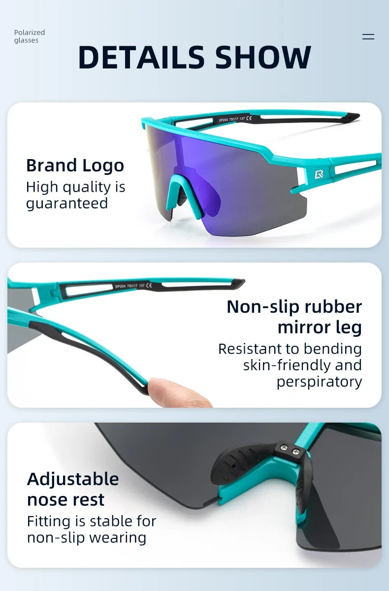 Cycling Glasses Polarized UV400 Protection Bicycle Sunglasses Men Women Photochromic MTB Road Bicycle Goggles Eyewear