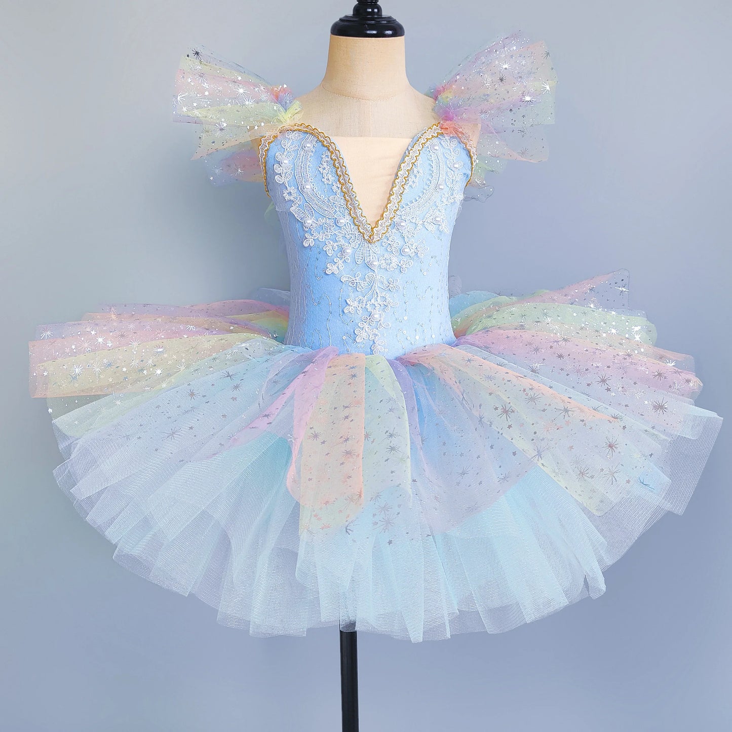 Princess Performance Fairy Tutu Kids Clothes Ballet Leotards for Girls Dress Stage Costumes Dance Wear Summer Children Clothing