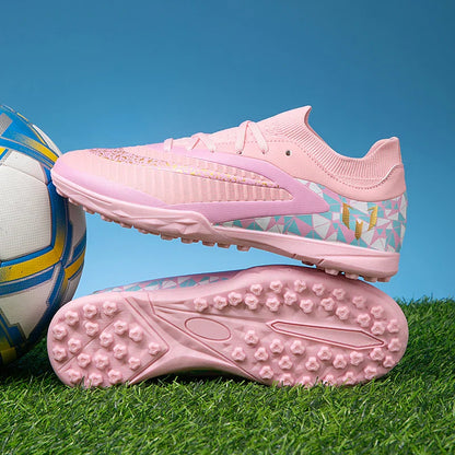 New Kid Match Boys Soccer Shoes Comfortable Outdoor Match Professional Football Boots Sneakers Non-Slip Sports Shoes Unisex