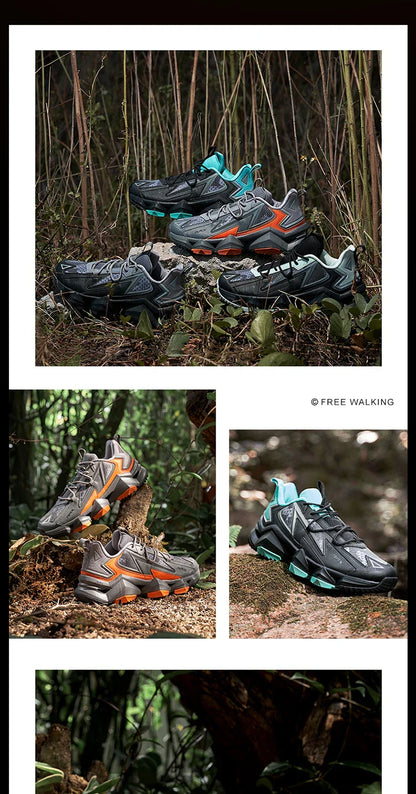 Men's Breathable Hiking Shoes Outdoor Trekking Shoes Kayaking Wakling Quick Drying Sports Sneakers Climbing Camping Boots