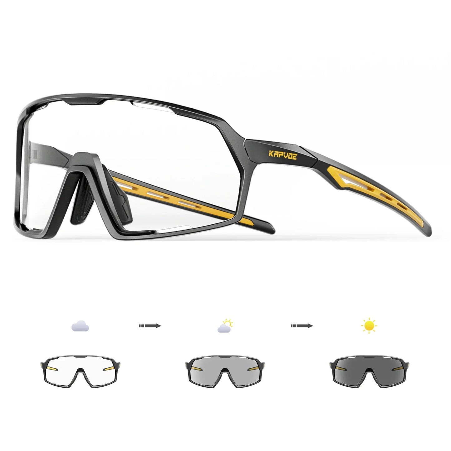 Photochromic Sunglasses Man MTB Climbing Glasses Outdoor Sports Bike Cycling Glasses Women Driving Bicycle Goggles UV400