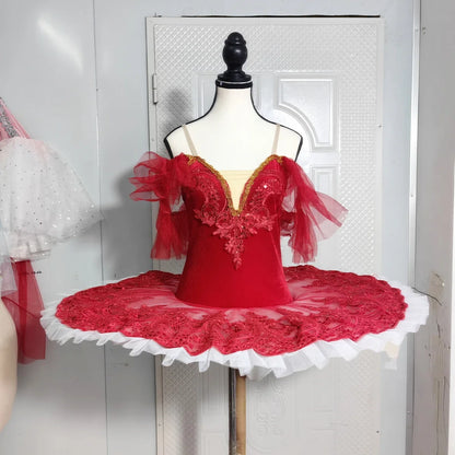 Professional Ballet Tutu Adult Child Ballerina Dress Kids Toddler Girl Clothes Swan Stage Wear Halloween Costumes For Women