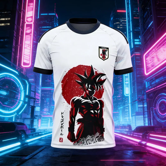 2026 Japanese New Dragon Ball Z Anime Adult Men's Special Design Soccer Jersey Street Casual Wear Sports Quick-Drying T-Shirt