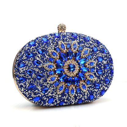 Diamond Women Luxury Clutch Evening Bag Wedding Crystal Ladies Cell Phone Pocket Purse Female Wallet for Party Quality Gift