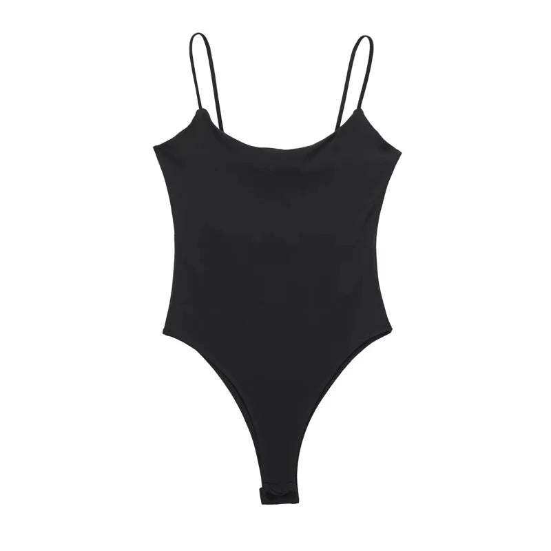 2025 Sexy Tight Bodys for Women White Black Backless Bodysuit Women One Pieces Jumpsuits for Women Sexy Lingerie Bodysuit