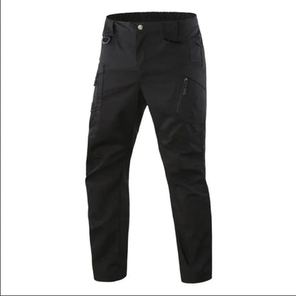 Asian Size Men Cargo Pants Trousers Multi-pocket Waterproof Wear-resistant Casual Training Overalls Clothing Comfortable Breatha
