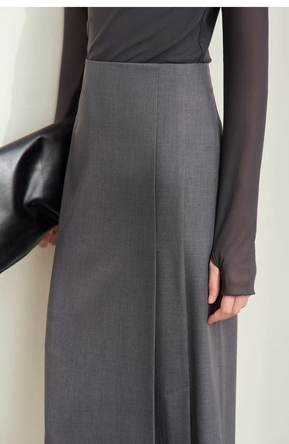 Minimalism Skirts for Woman 2025 Spring New Elegant Patchwork Lace Women's Clothing Retro Lady A-Line Pleated Skirt12443013