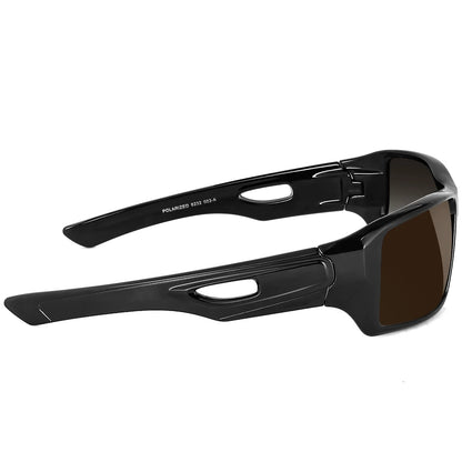 Polarized glasses Wrap Around Sports Sunglasses for Big Heads Men Women UV400 Sun Glasses 8232