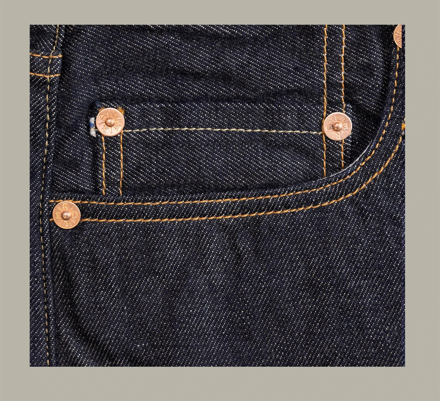 American Pants Men's Summer Thin 12oz Loose Straight Selvedge Denim Jeans 634 Version