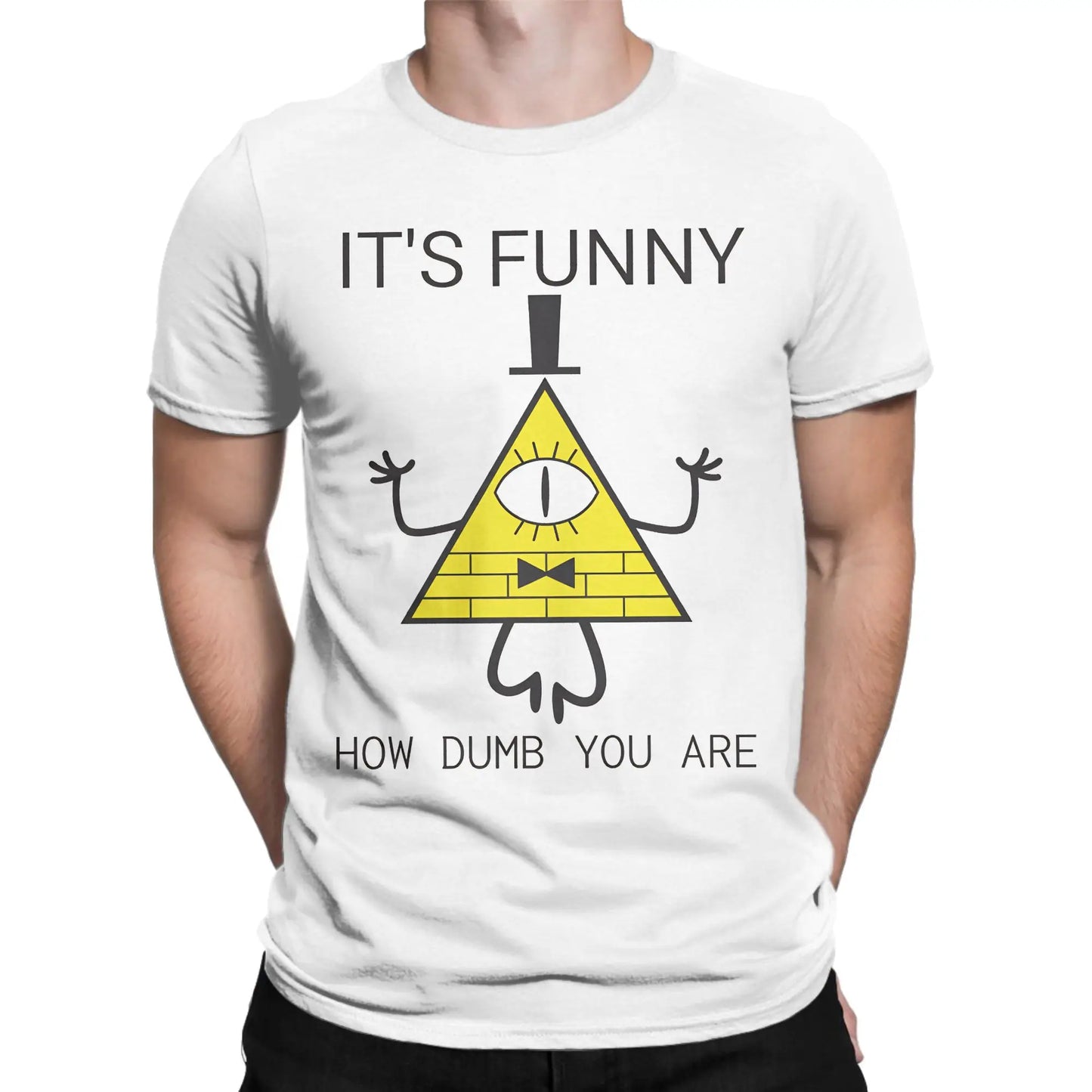 Men's Gravity Falls T Shirt  100% Cotton Clothes Amazing Short Sleeve O Neck Tee Shirt Unique T-Shirts