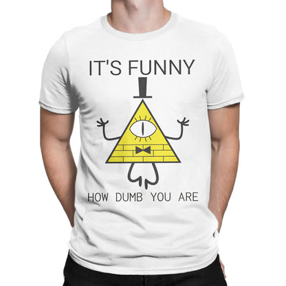 Men's Gravity Falls T Shirt  100% Cotton Clothes Amazing Short Sleeve O Neck Tee Shirt Unique T-Shirts
