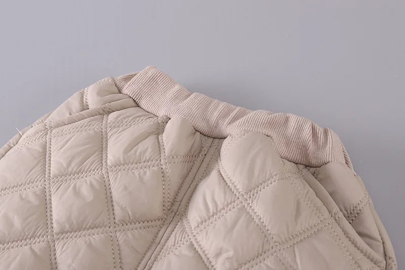 New Autumn Winter Baby Boys Clothes Children Thicken Cotton Jacket Pants 2Pcs/Sets Toddler Girls Clothing Infant Kids Tracksuits