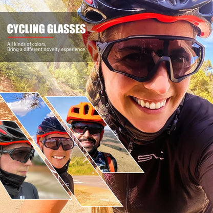 Photochromic Sports cycling Glasses for Men Women MTB Mountain Road Bicycle Eyewear Cycling Sunglasses Oculos Ciclismo