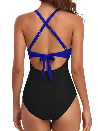2026 Plain Ruched Swimsuit Women One Piece Solid Swimwear Female Beachwear Bathers Bathing Swimming Swim Bodysuit Summer