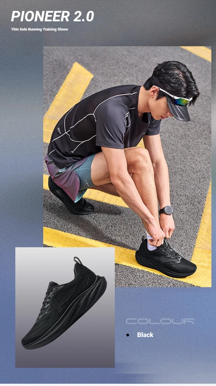 PIONEER 2.0 Mesh Sports For Men Winter Sneakers Shock-Absorbing Lightweight Running Shoes Low Incline 874119110009