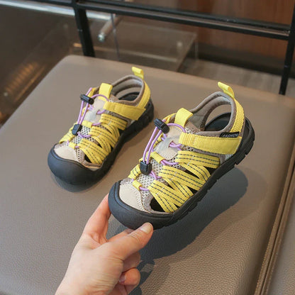 Summer Baby Girls Boys Sandals Children Barefoot Beach Sandals Non Slip Soft Sole Kids Casual Sneakers Outdoor Student Shoes
