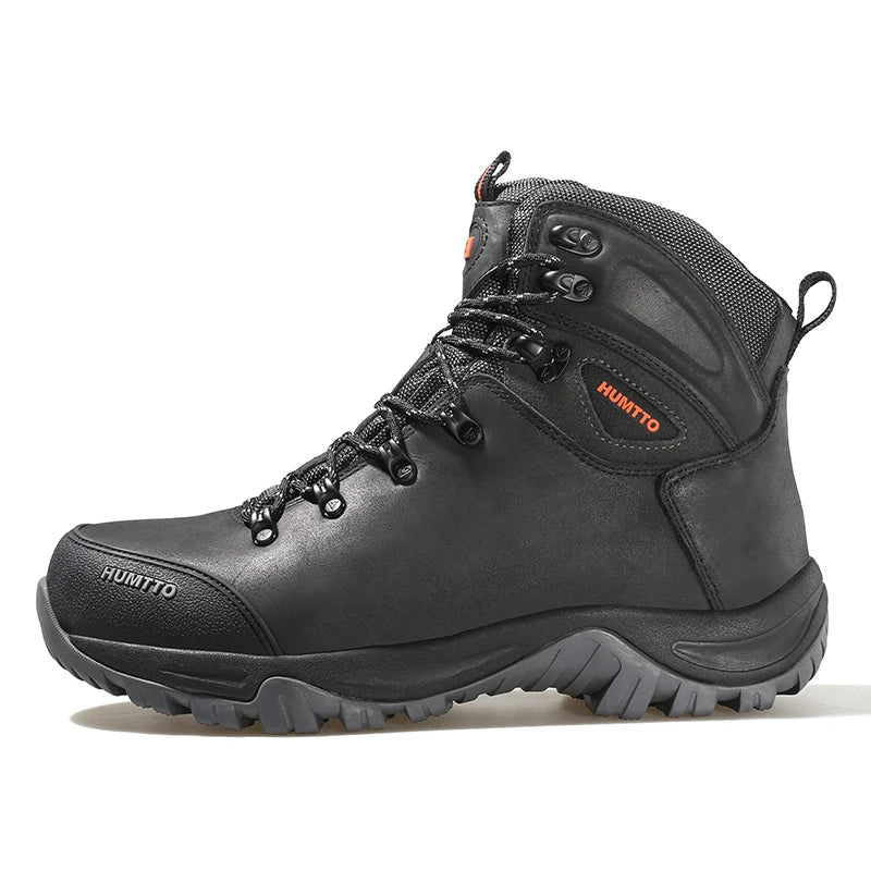 Hiking shoes Men's waterproof hunting Boots Tactical Desert Combat Ankle trekking Boots Male Women warm Leather Sneakers