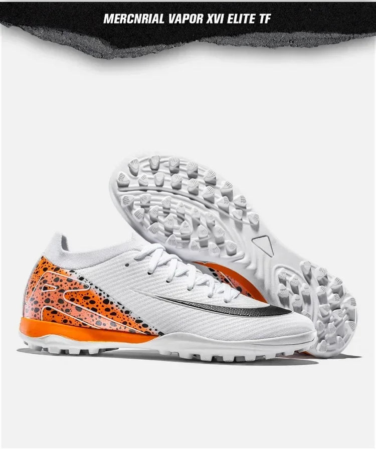 New Men Professional Unisex Soccer Shoes Sport Ultra-light Football Boots Cleats Grass Non-slip Training Match FG/TF