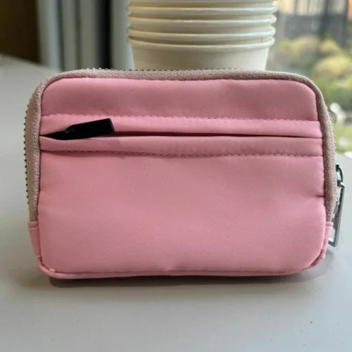 Japan Zipper Mini Purse Card Holder Nylon Cloth Coin Pouch Waterproof Cute Wallet Men Clutch Bag Mini Purse Fashion Small Wallet