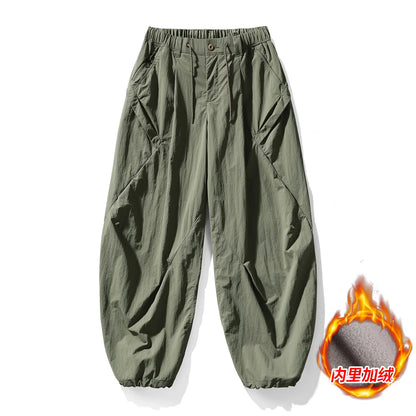 Men Women Lightweight Waterproof Quick Dry Outdoor Sport Hiking Loose Casual Techwear Track Cargo Pant Joggers Trousers