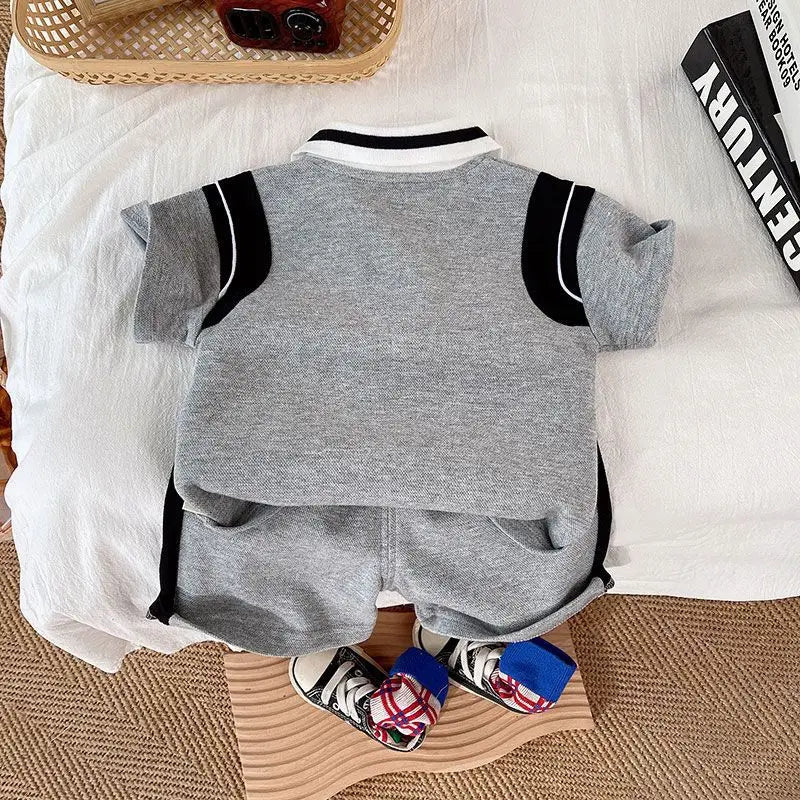 New Summer Baby Girl Clothes Suit Children Boys Fashion T-Shirt Shorts 2Pcs/Sets Toddler Casual Cotton Costume Kids Tracksuits