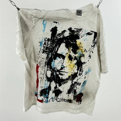 WHAT THE HELL Saint T-Shirts Men Women Best Quality Heavy spray dirty dirty soil air Washed TEE Vintage T Shirt