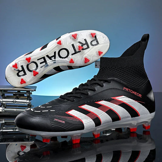 New Men Match Professional Football Boots Non-Slip TF/FG Soccer Shoes Boys Sneakers Comfortable Ankle Sports Shoes Unisex