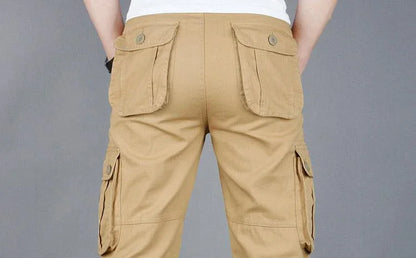 Tactical Cargo Pants Men Cotton Overalls Outdoor Work Trousers Big Size Hombre Clothing Camo Hiking Pants