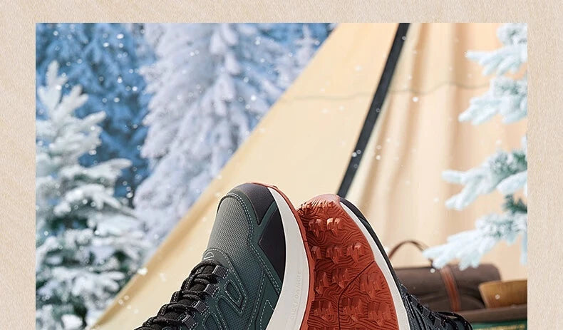 Men Running Shoes New Plus Velvet Warm Non-Slip Comfort Elastic Mountaineering Jogging Male Sneakers 672442230B