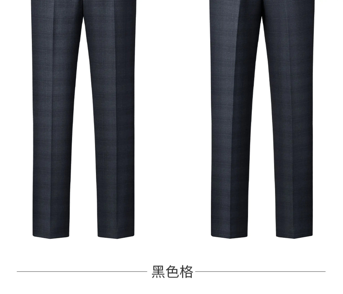 High-quality, Fashionable and Stylish Wedding Casual Checkered Suit Set, Men's Business Casual Suit Three-piece Set