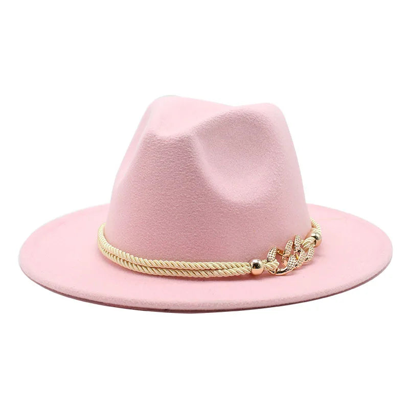 Fascinator White Fedora Hats For Women 59-61CM Big Size Men Party Church Wedding Cap Panama Felt Jazz Hats Gorras