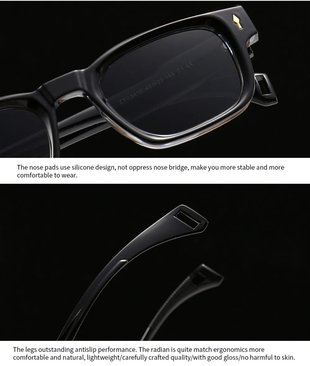 Fashion Sunglass Men Vintage Square Sunglasses Women 2025 Trendy Glasses Gafas De Sol Hombre Lunette Soleil Femme Dropshipping