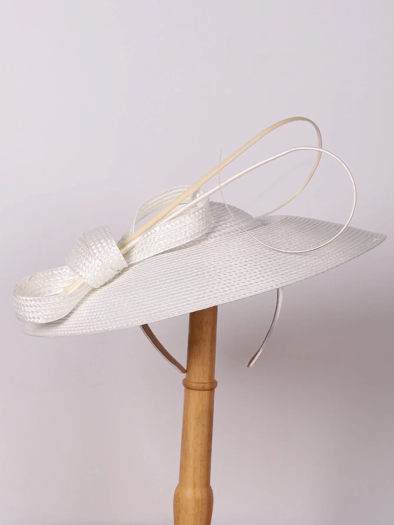 Fascinators Black White Weddings Pillbox Hat For Women Church Hat Sraw Fedora Black Wide Ladies Dress Kentucky Derby Hats