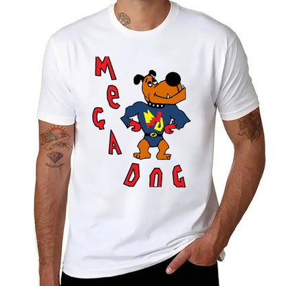 T shirt vintage t shirt mens t shirt graphic New Skins UK - Sid Jenkins Mega Dog Design T-Shirt  men clothing harajuku